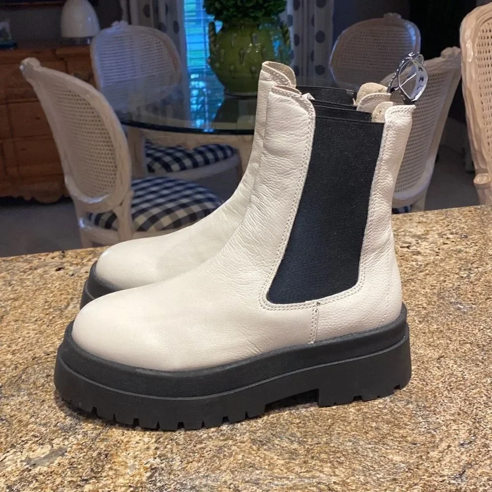 Musse & Cloud Alita Ice Combat Platform Boots NEW